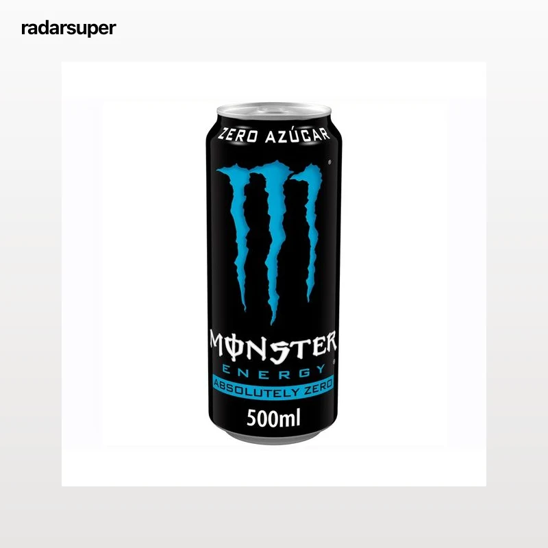 MONSTER Absolutely energy Bebida energética zero azúcar lata de 500ml