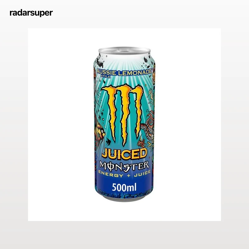 MONSTER Energy Aussie Style Lemonade Bebida energética estilo limonada, lata 500 ml.