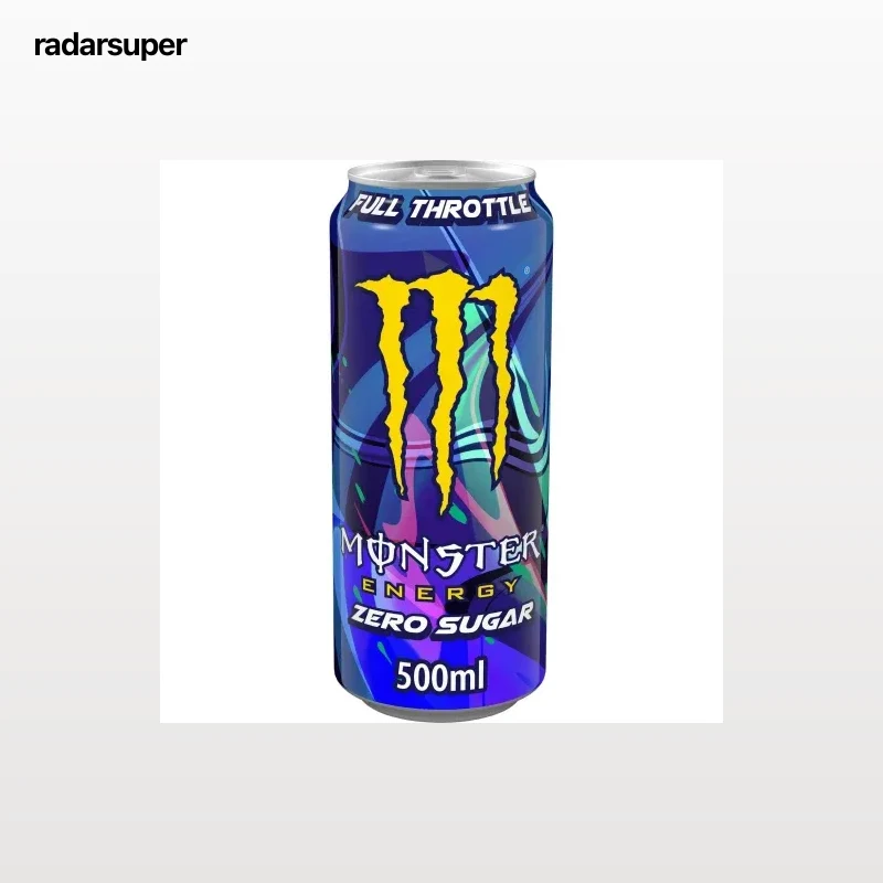 Monster Energy Bebida Energética full throttle zero azúcar lata 500 ml.