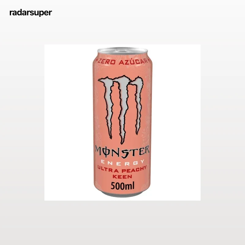 Monster Energy Bebida Energética ultra peachy keen zero azúcar lata 50 cl.