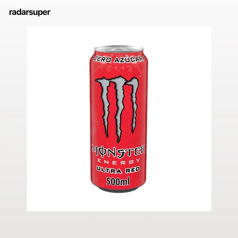 MONSTER Energy Ultra red Bebida energética lata de 500 ml.