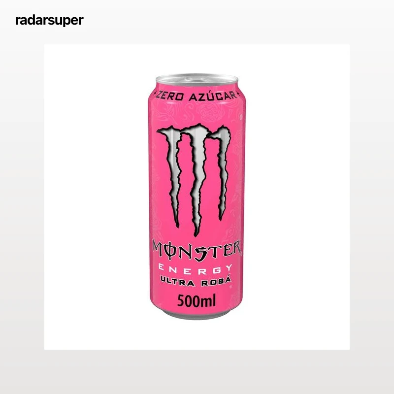 MONSTER Energy Ultra Rosa Bebida energética lata 500 ml.