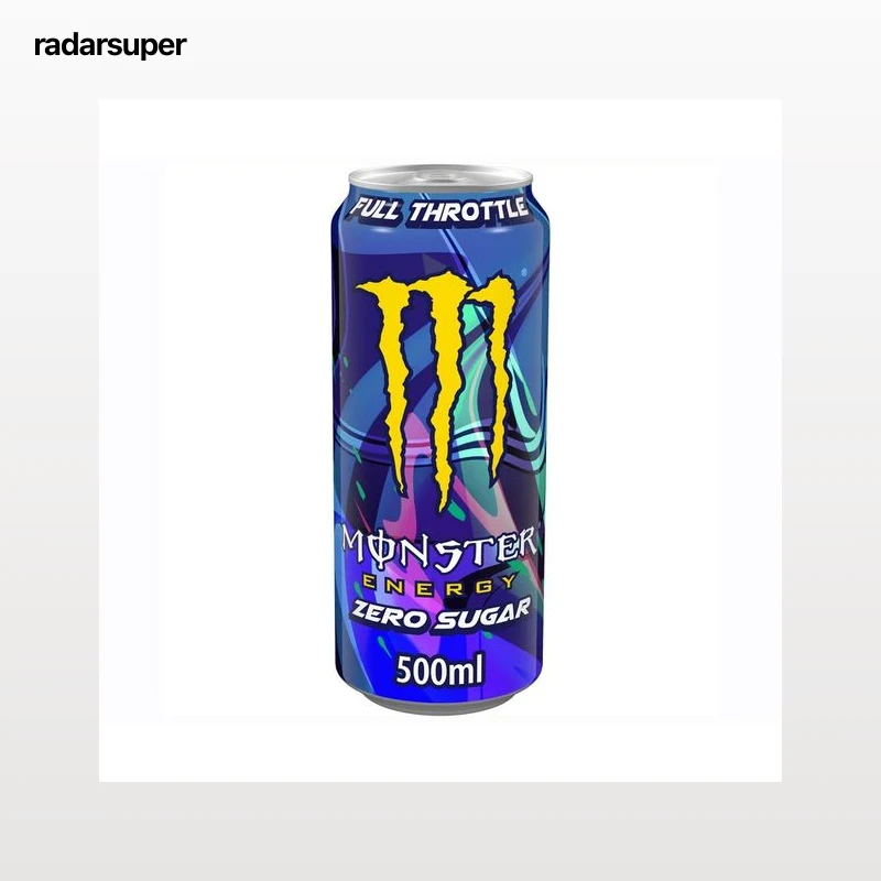 MONSTER Energy Zero sugar full throttle Bebida energética sin azúcar lata de 500ml