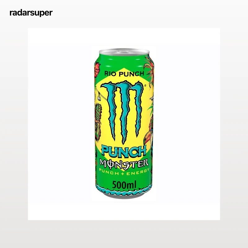 MONSTER MONSTER Energy Juiced Rio Punch Bebida energética lata 500 ml.