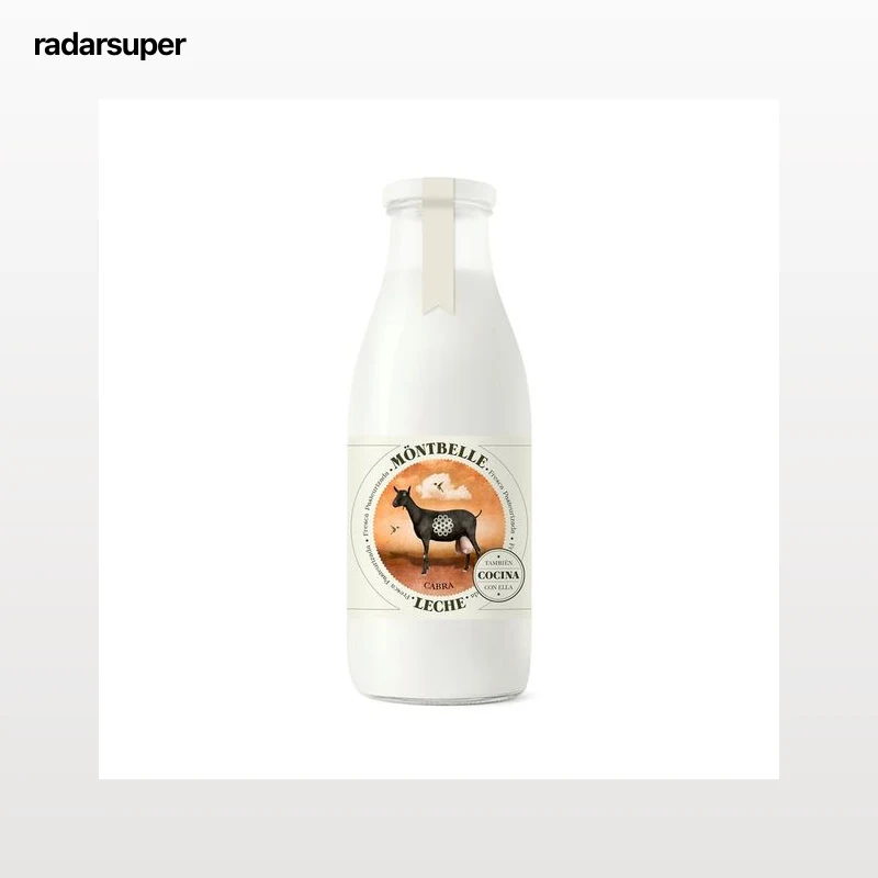 MÖNTBELLE Leche fresca de cabra 750 ml.