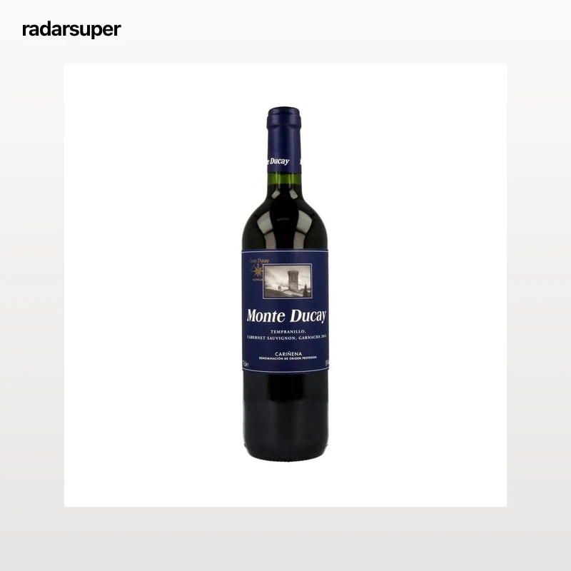 MONTE DUCAY  Vino tinto con D.O. Cariñena MONTE DUCAY botella de 75 cl.