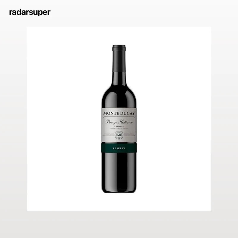 MONTE DUCAY Vino tinto reserva con D.O. Cariñena botella de 75 cl.
