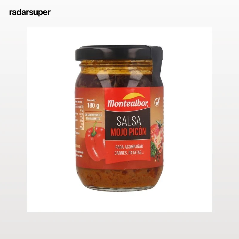 MONTEALBOR Salsa mojo picón 180 g.
