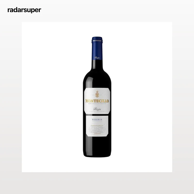 MONTECILLO Vino tinto reserva con D.O. Ca. Rioja botella 75 cl.