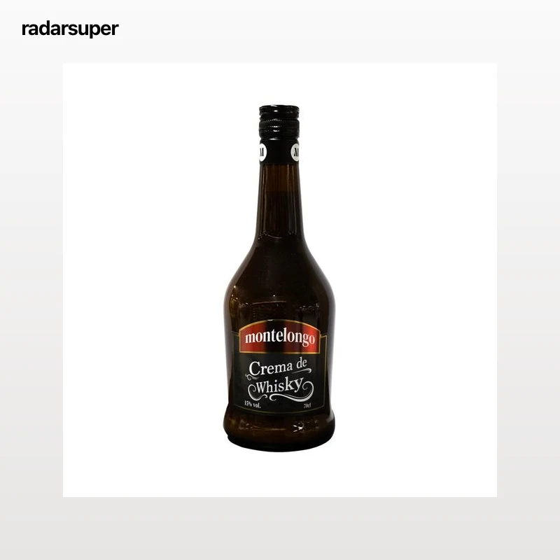 MONTELONGO Crema de whisky elaborada en España botella 70 cl.