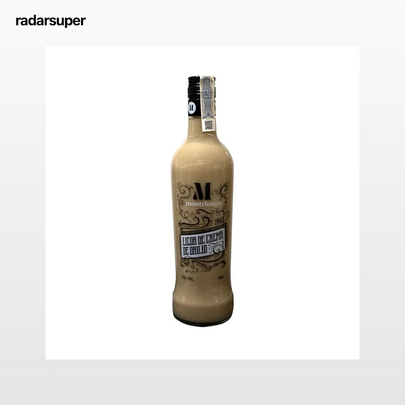MONTELONGO Licor de crema de orujo botella 70 cl.