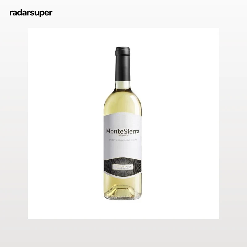 MONTESIERRA SELECCIÓN Vino blanco con D.O. Somontano MONTESIERRA Selección botella de 75 cl.