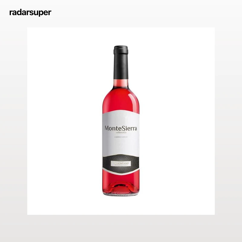 MONTESIERRA SELECCIÓN Vino rosado con D.O. Somontano MONTESIERRA Selección botella de 75 cl.
