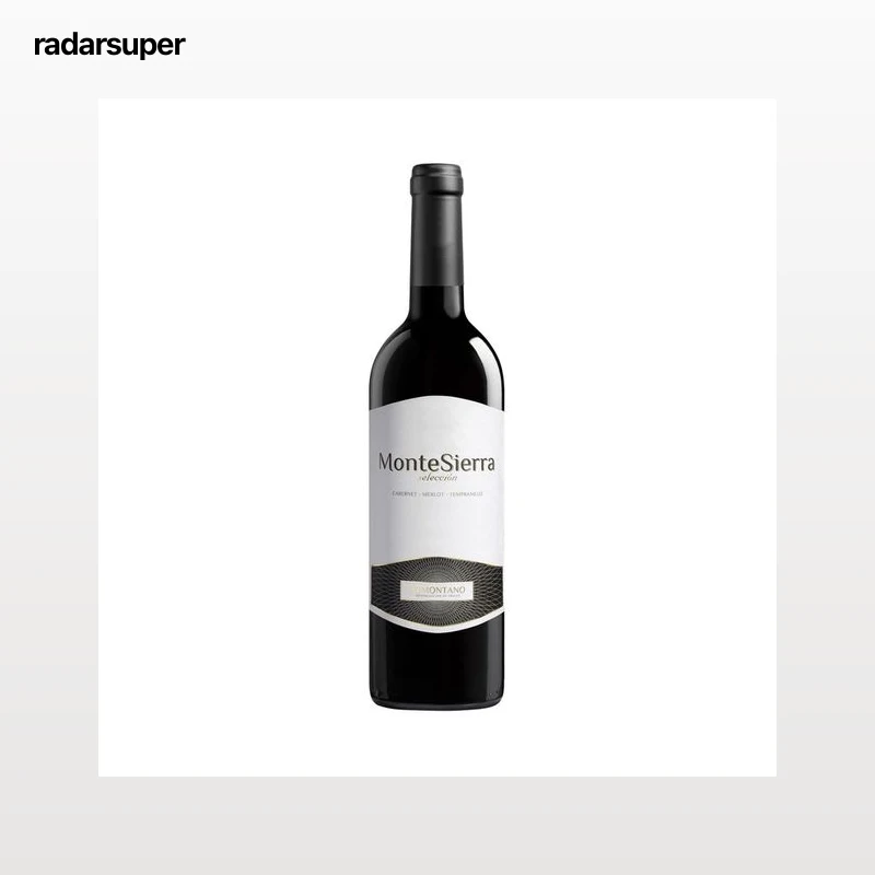 MONTESIERRA SELECCIÓN Vino tinto con D.O. Somontano MONTESIERRA Selección botella de 75 cl.