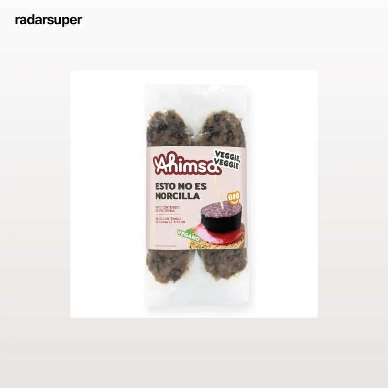 Morcilla vegana ecológica Ahimsa 230 g.