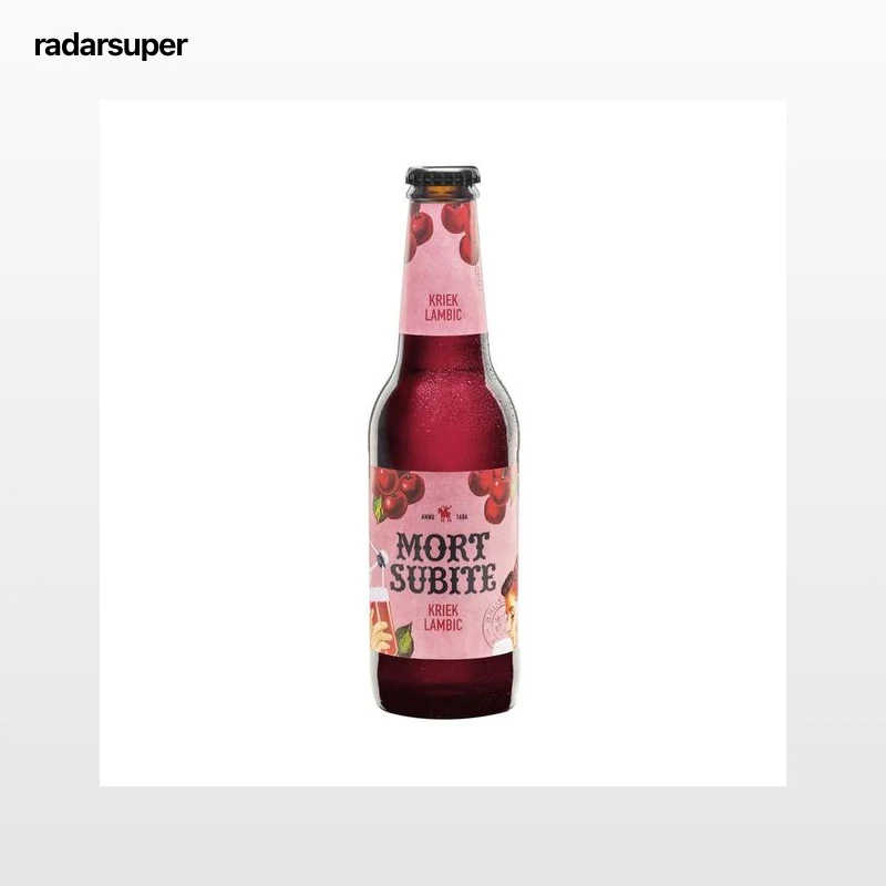 MORT SUBITE XTREME KRIEK  Cerveza combinada de cereza botella de 25 cl.