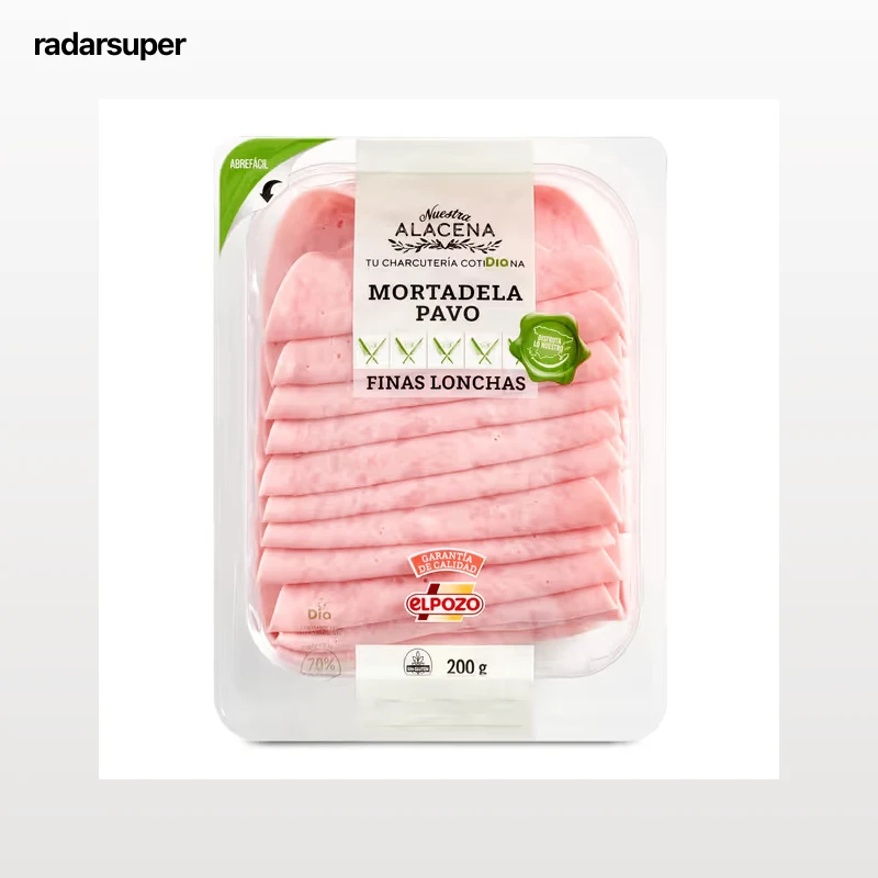 Mortadela de pavo Dia Nuestra Alacena 200 g