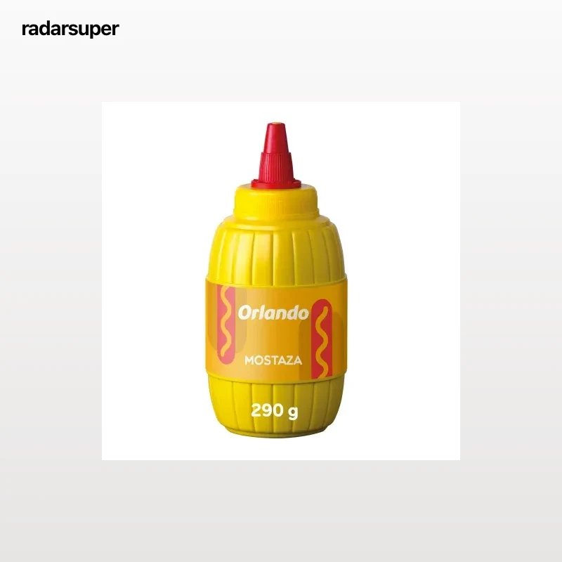Mostaza Orlando sin gluten envase 290 g.