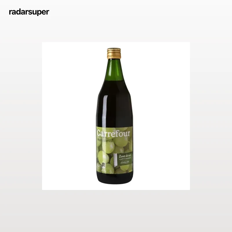 Mosto Carrefour blanco botella 1 l.
