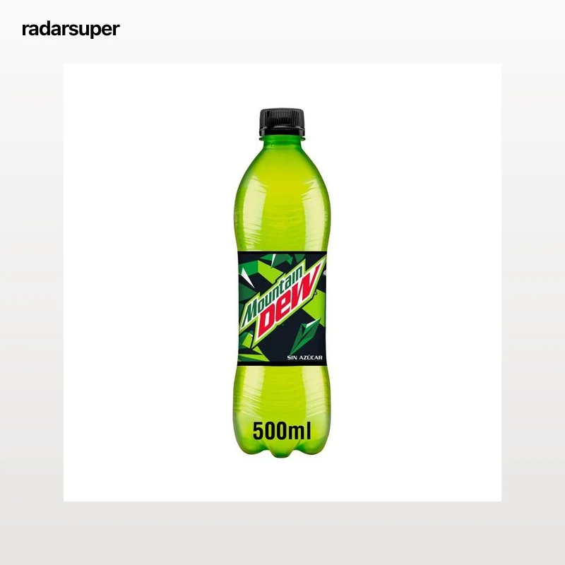 MOUNTAIN DEW Refresco de lima limón botella de 50 cl.