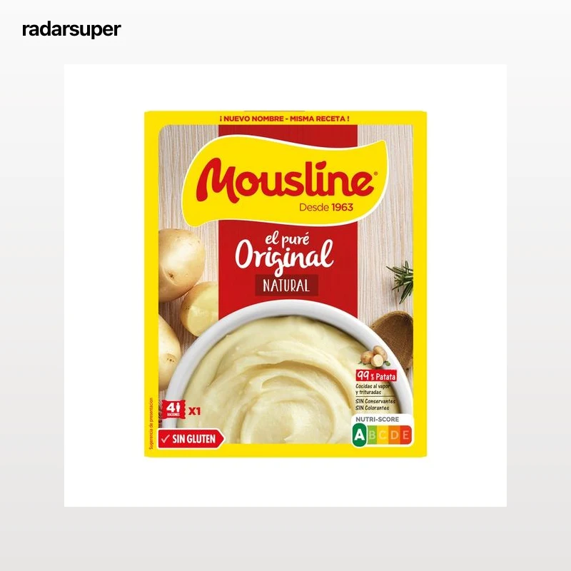 MOUSLINE Puré de Patatas Sin Leche 115 g