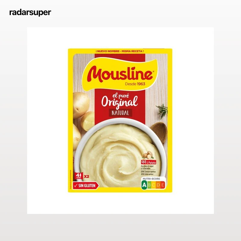 MOUSLINE Puré de patatas sin leche 230 g