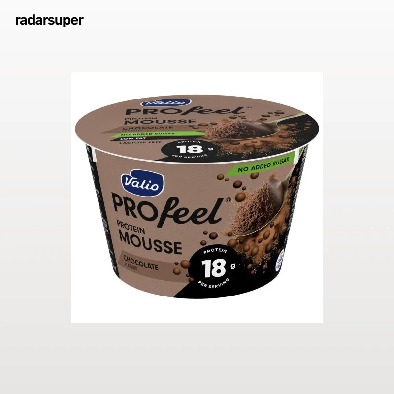 Mousse chocolate con proteínas Valio Profeel Protein sin lactosa y sin azúcar añadido 150 g.