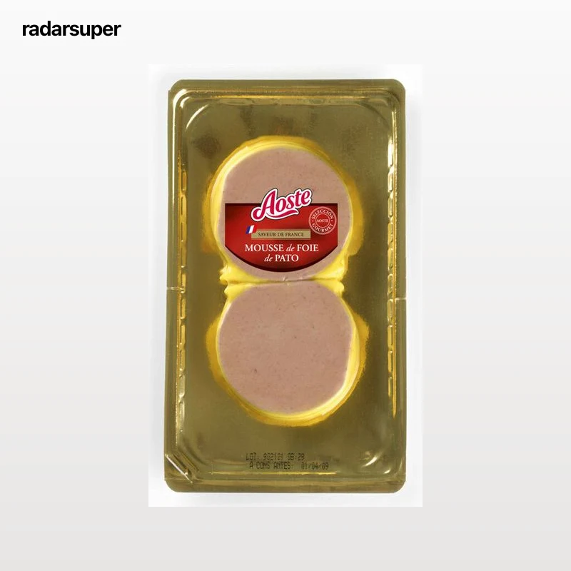 Mousse de foie de pato en medallones Aoste pack 2 de 100g