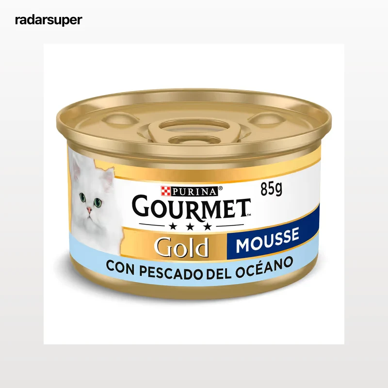 Mousse para gatos con pescado Gourmet 85 g