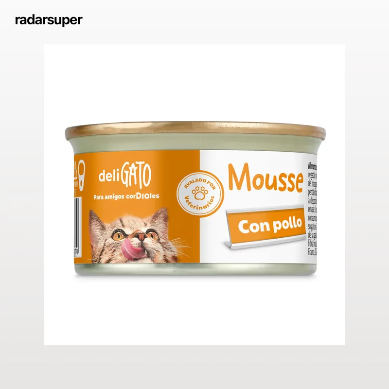Mousse para gatos con pollo Dia Deligato 85 g