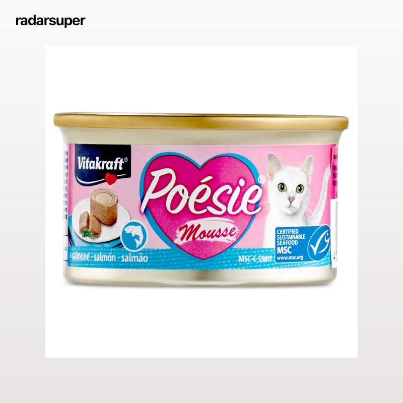 Mousse para gatos de salmón Vitakraft 85 g