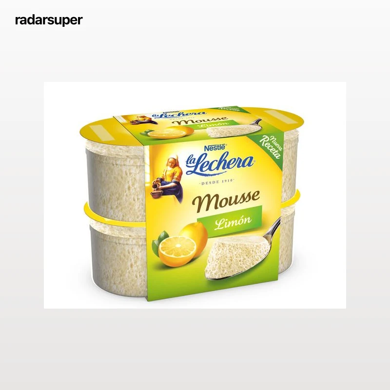 Mousse La Lechera pack 4 limón