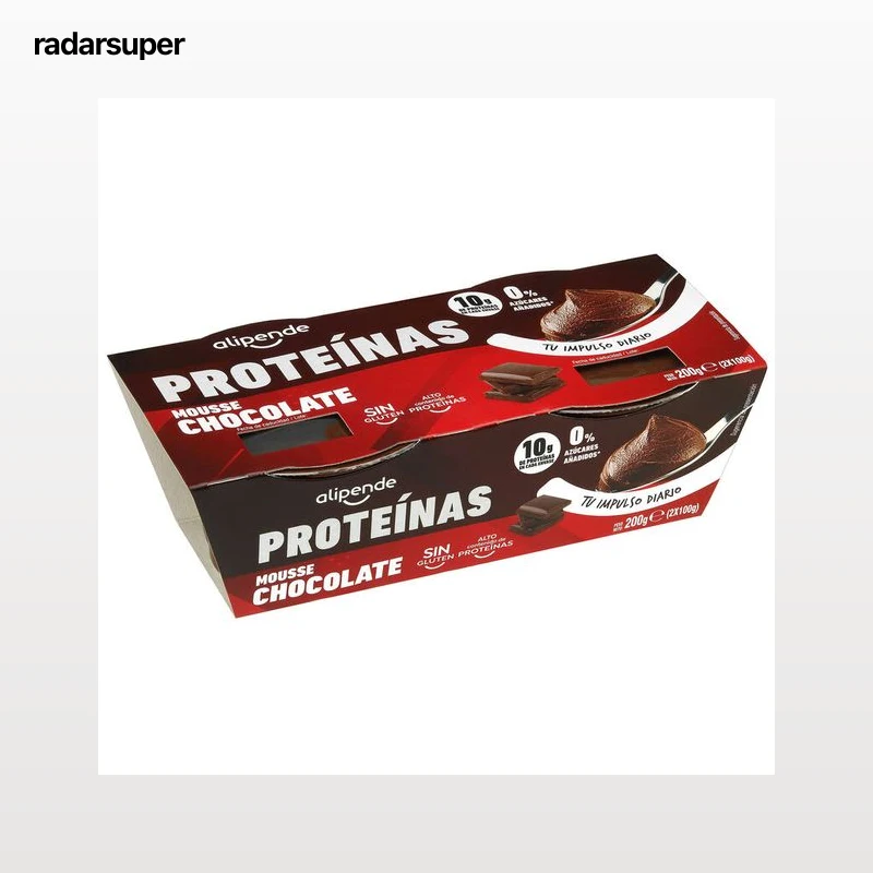 Mousse proteínas Alipende 2 unidades chocolate