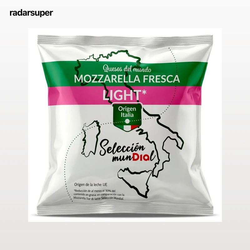 Mozzarella light Dia Selección Mundial 125 g