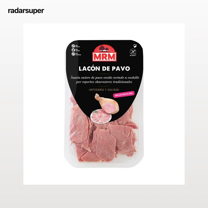 MRM Lacón de pavo (muslo de pavo), cortado a chuchillo en tapas MRM 180 g.