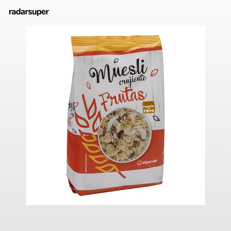 Muesli crujiente Alipende 500g con frutas