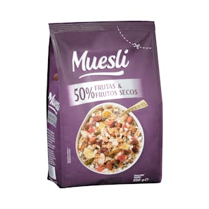 Muesli Hacendado 50% frutas y frutos secos