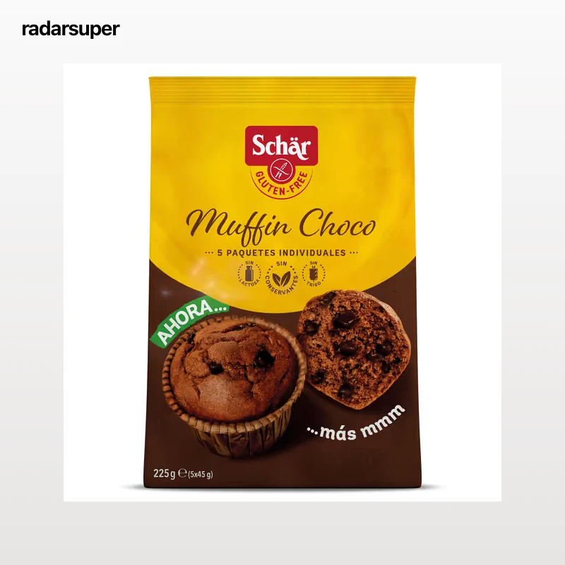 Muffin de chocolate sin gluten Dr. Schar 225 g