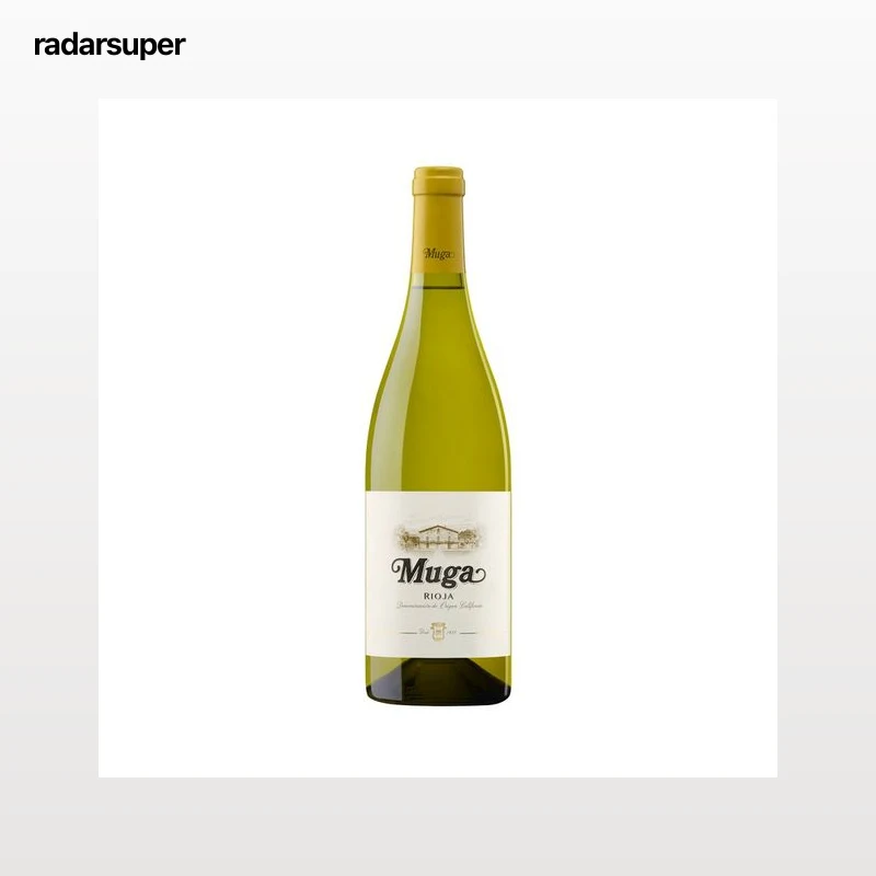 MUGA  Vino blanco fermentado en barrica y con D.O. Ca. Rioja MUGA botella de 75 cl.