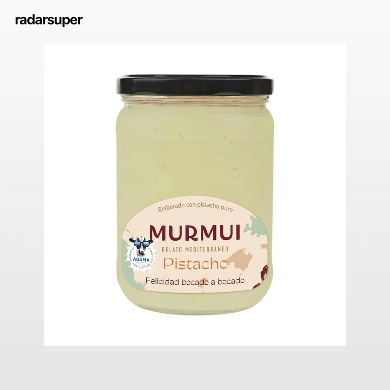 MURMUI Tarrina de helado de pistacho 550 ml.