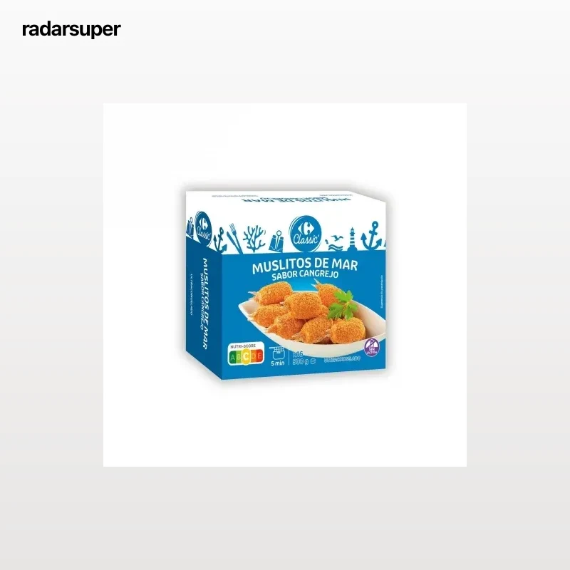 Muslitos de mar Carrefour 500 g.