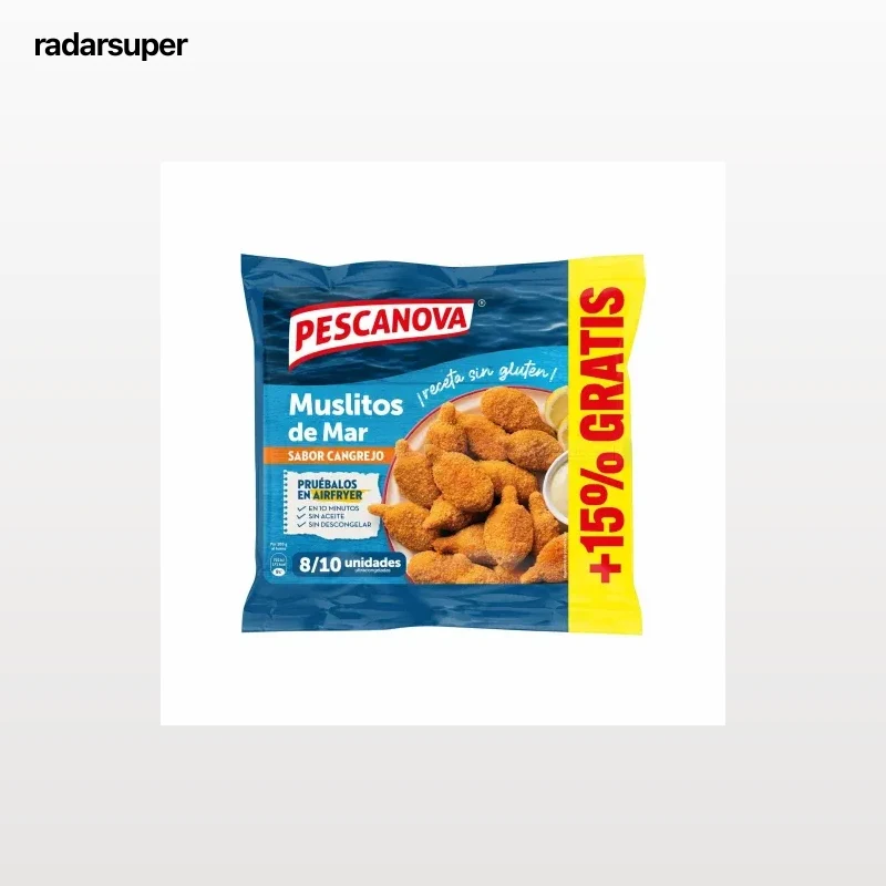 Muslitos de mar sabor cangrejo Pescanova 250 g.
