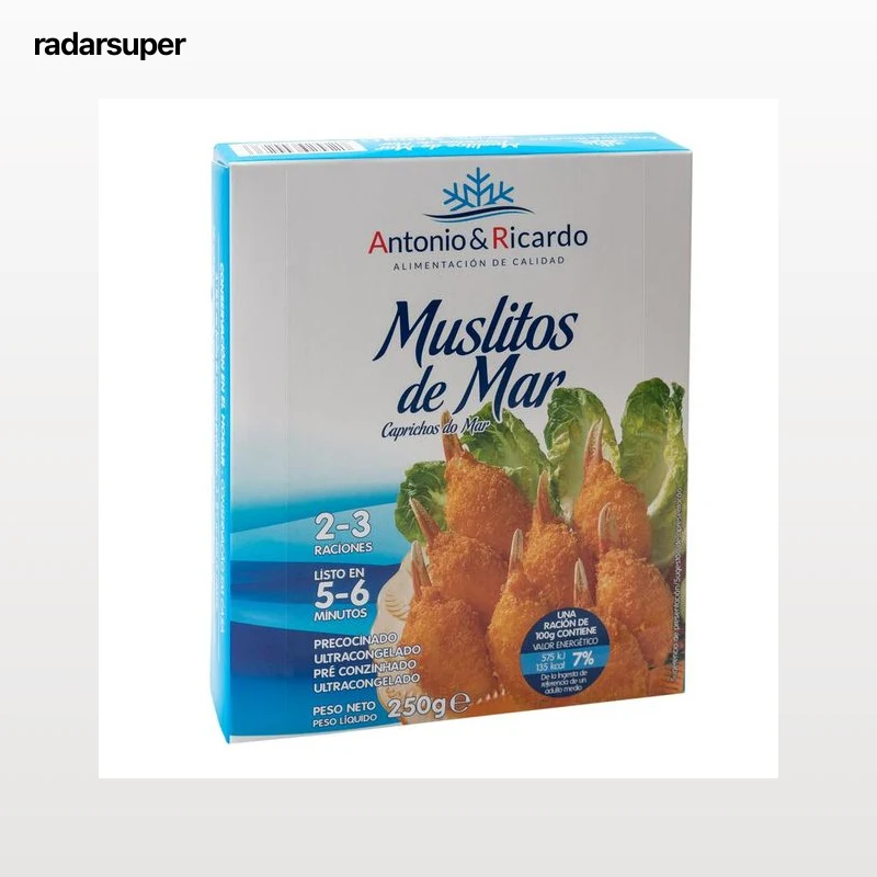Muslitos de mar Antonio y Ricardo 250g