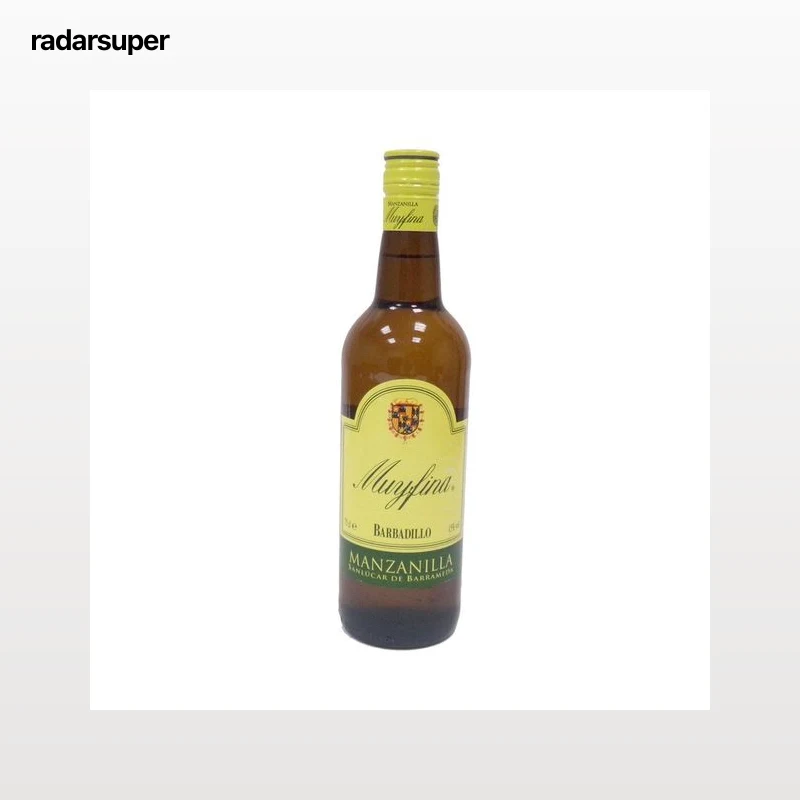 MUYFINA Manzanilla con D.O. Manzanilla de Sanlúcar de Barrameda botella 75 cl.