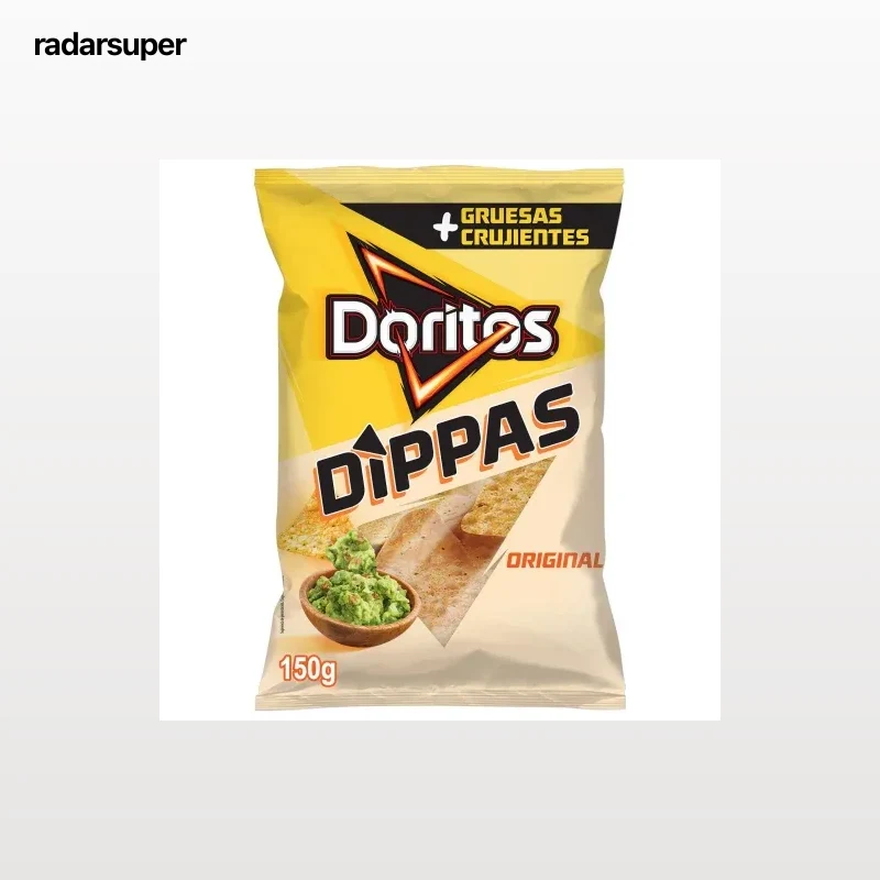 Nachos al toque de sal Dippas Doritos 150 g.