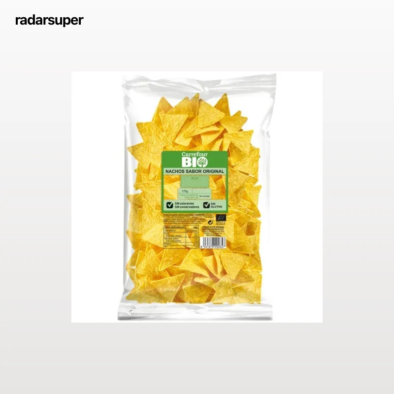 Nachos sabor original ecológicos Carrefour Bio 175 g