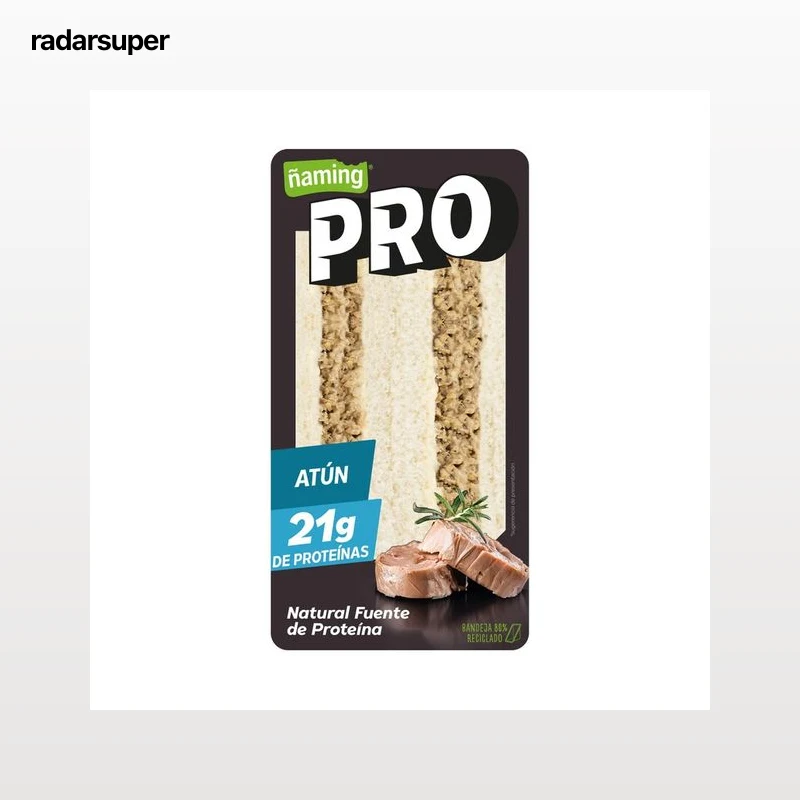 ÑAMING Pro Sandwich con atún y mayonesa 175 g.