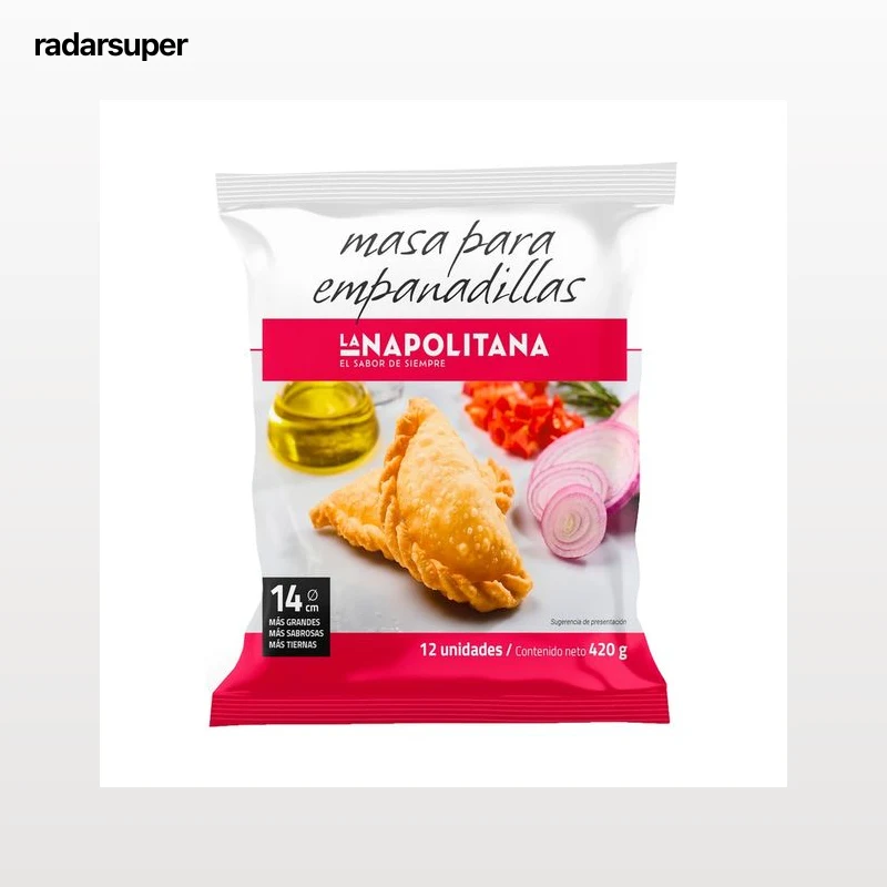 LA NAPOLITANA Obleas para empanadillas 420 g.