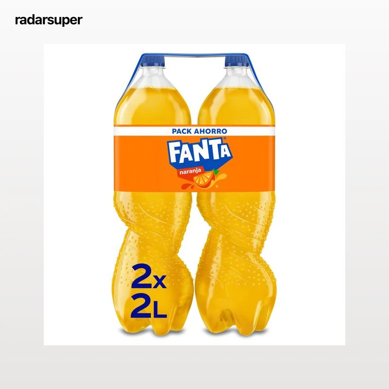 Fanta de naranja 2 x 2 L