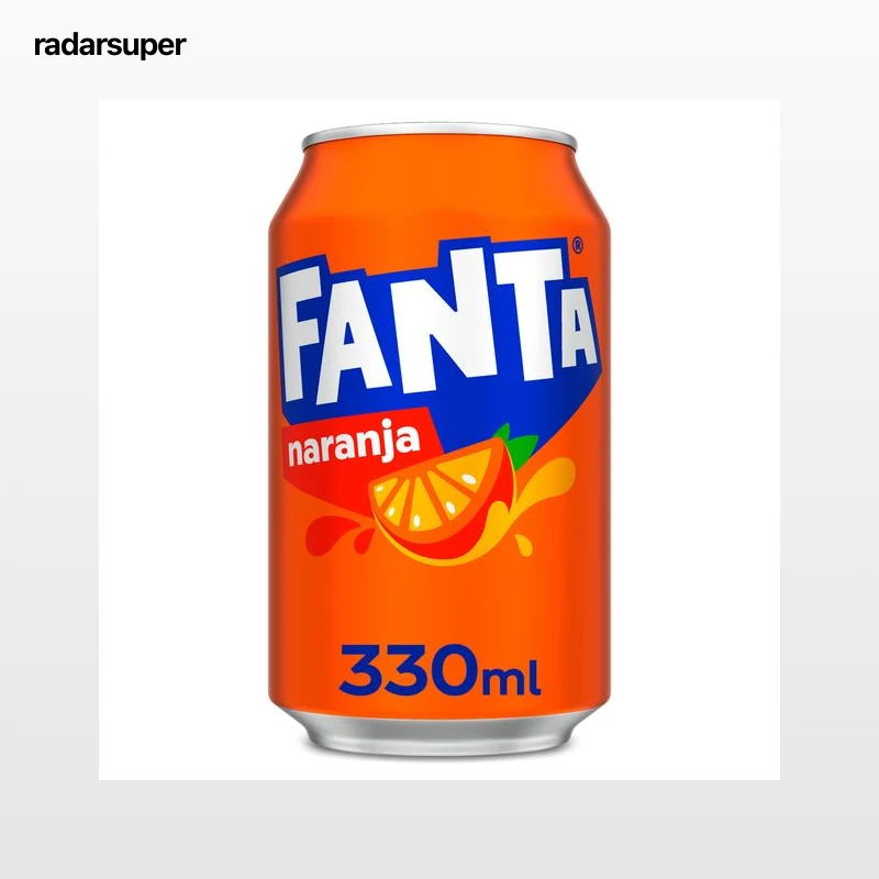 Fanta de naranja 330 ml